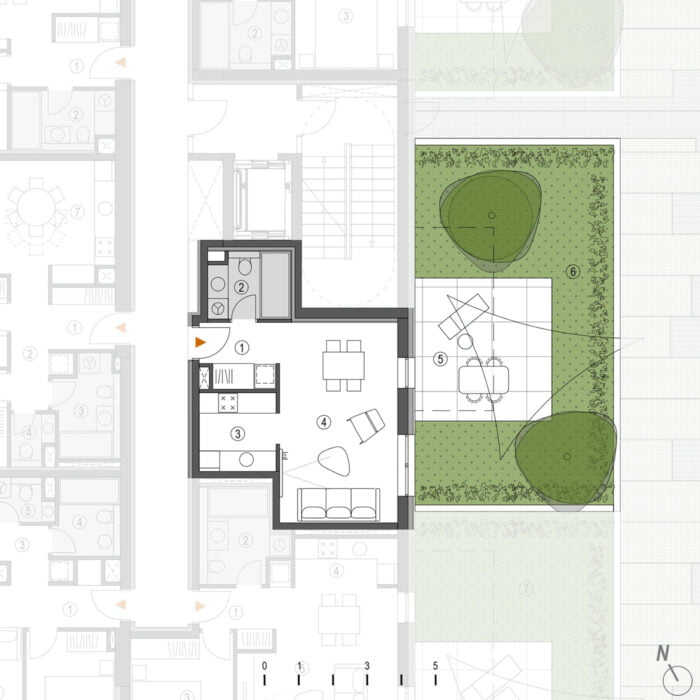 Porta Split apartments; Residential complex Porta Split; 1-3 bedroom apartments at Porta Split, Porta SPLIT project