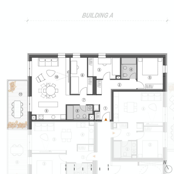 Porta Split apartments; Residential complex Porta Split; 1-3 bedroom apartments at Porta Split, Porta SPLIT project