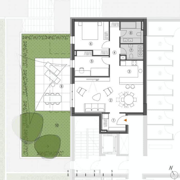 Porta Split apartments; Residential complex Porta Split; 1-3 bedroom apartments at Porta Split, Porta SPLIT project