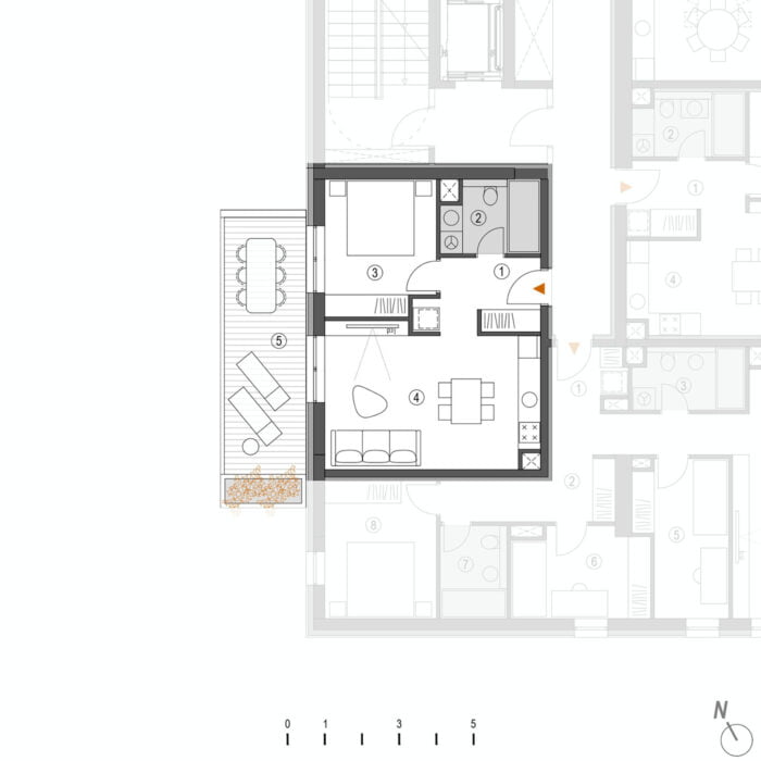 Porta Split apartments; Residential complex Porta Split; 1-3 bedroom apartments at Porta Split, Porta SPLIT project