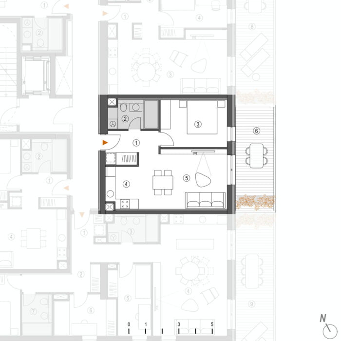 Porta Split apartments; Residential complex Porta Split; 1-3 bedroom apartments at Porta Split, Porta SPLIT project