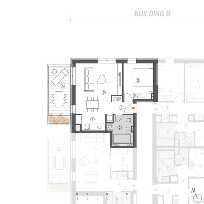 Porta Split apartments; Residential complex Porta Split; 1-3 bedroom apartments at Porta Split, Porta SPLIT project