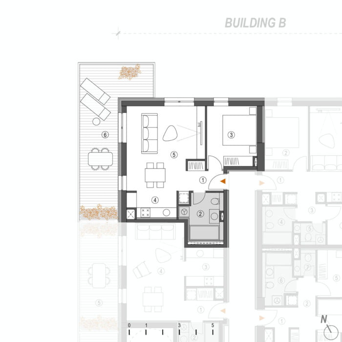 Porta Split apartments; Residential complex Porta Split; 1-3 bedroom apartments at Porta Split, Porta SPLIT project